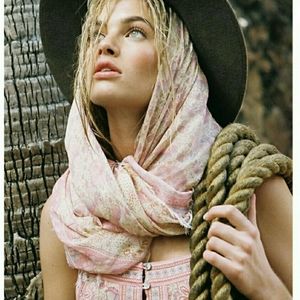 Spell Designs -POINCIANA TRAVEL SCARF COTTON CANDY